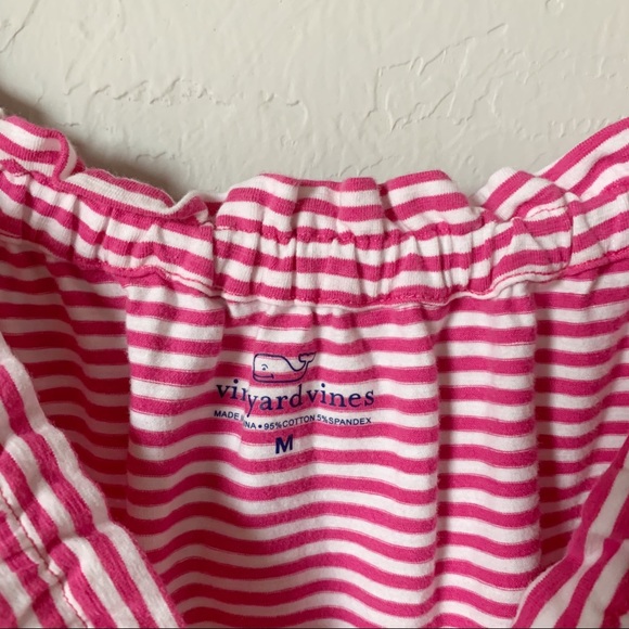 Vineyard Vines Stripe Off Shoulder Slub Knit Dress - Picture 9 of 13